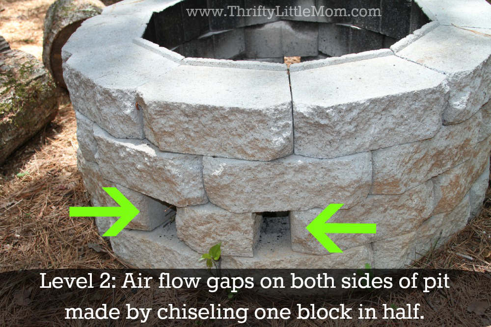 Easy DIY Inexpensive Firepit for Backyard Fun » Thrifty 