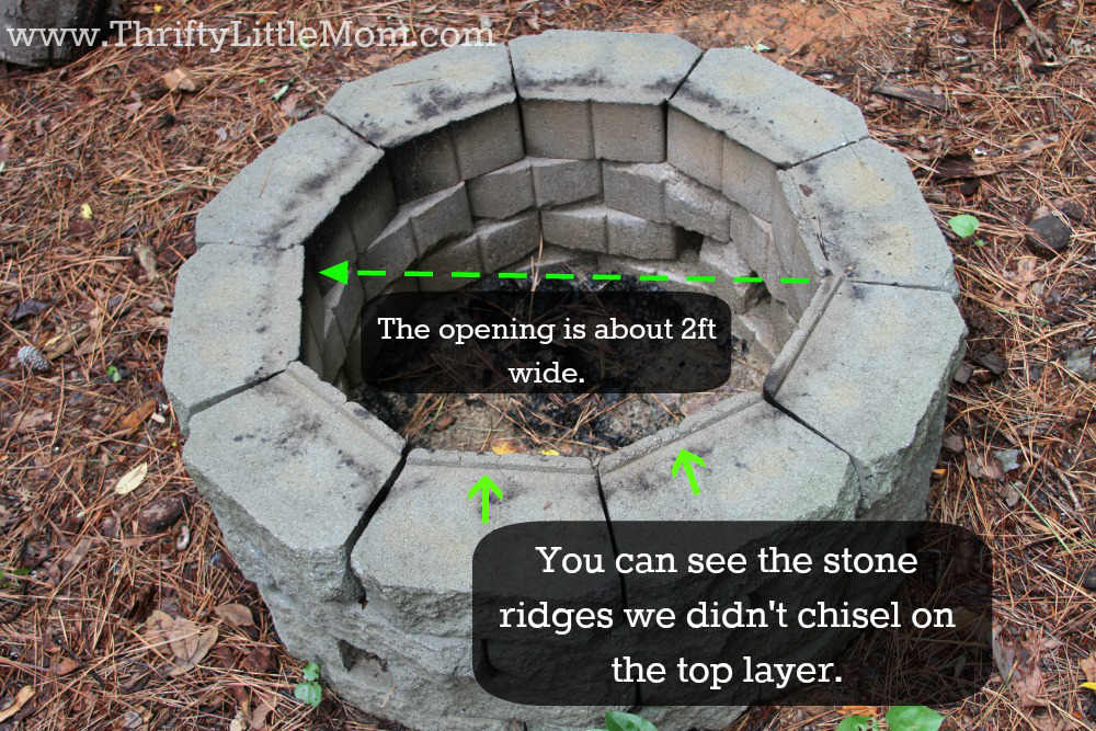 DIY Inexpensive Firepit 4