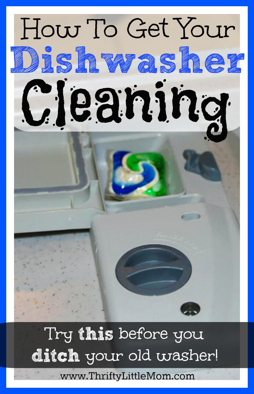 How to get your dishwasher cleaning