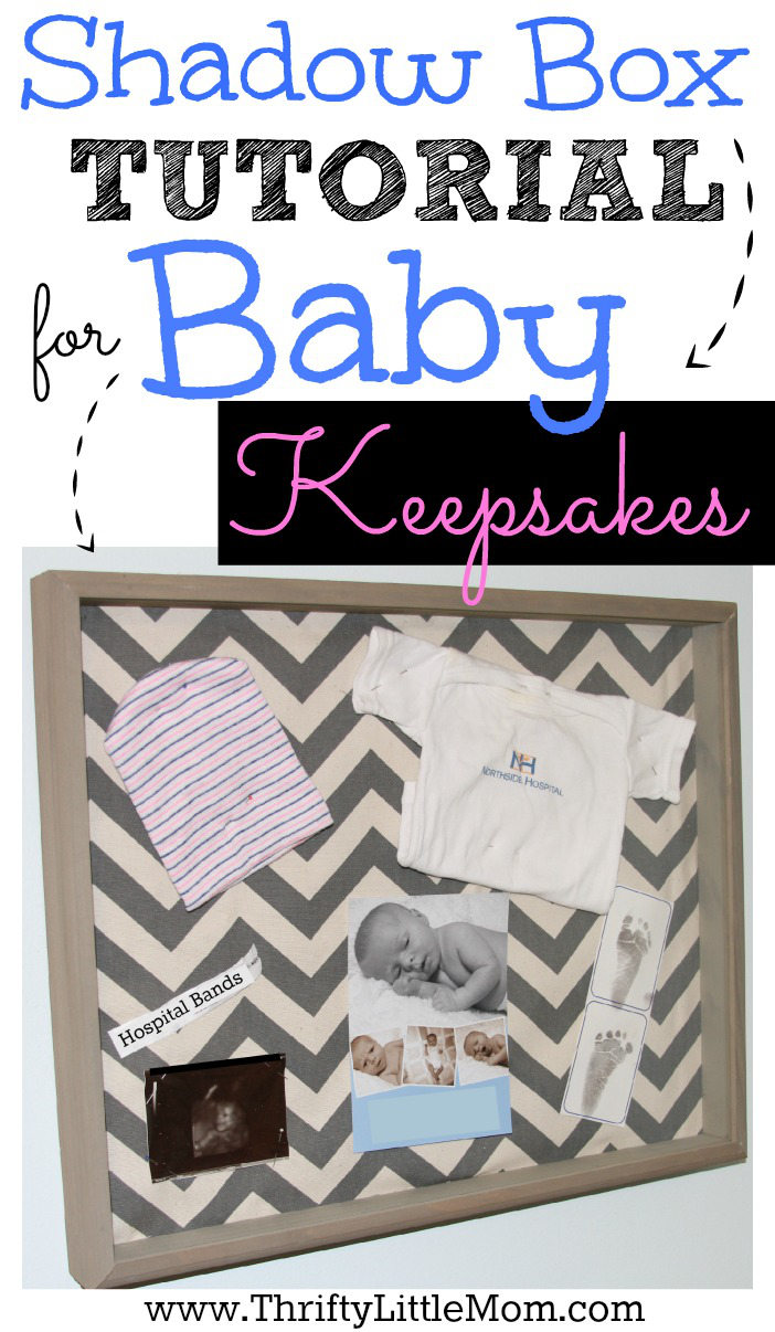 How to Display Keepsakes in a Shadow Box Without Gluing Them Down