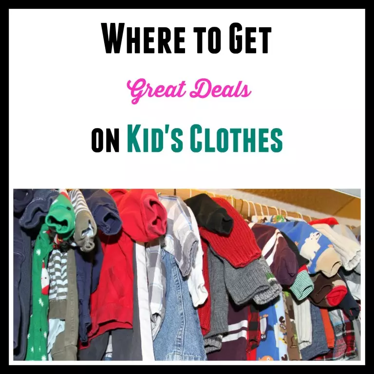 Where To Get Great Deals on Kid’s Clothes