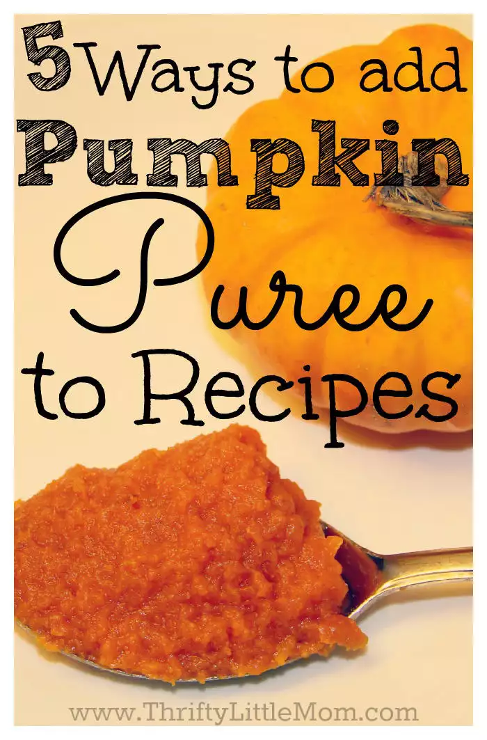 5 ways to add pumpkin puree to recipes