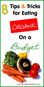 8 Tips & Tricks for eating organic on a budget