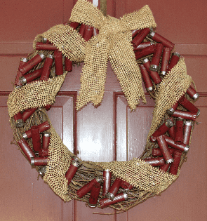 shotgun shell wreath diy