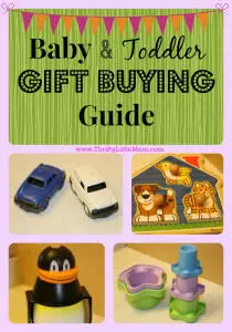 Baby & Toddler Gift Buying Guide