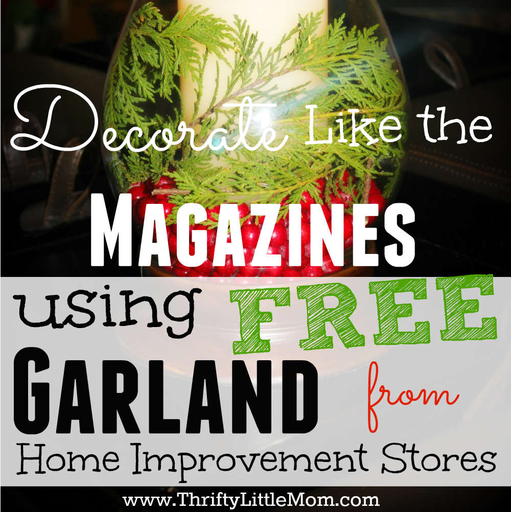 decorate the magazines using free garland from home improvement stores - Free Home Improvement Magazines decorate the magazines using free garland from home improvement stores - Free Home Improvement Magazines
