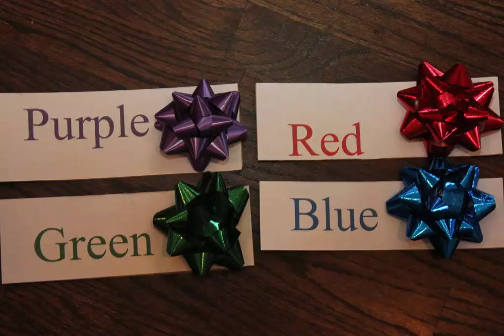 Matched Color Bows