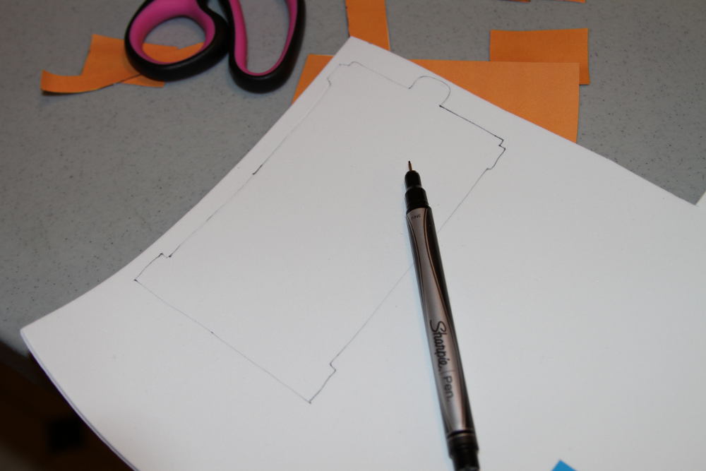 Outline on Foam