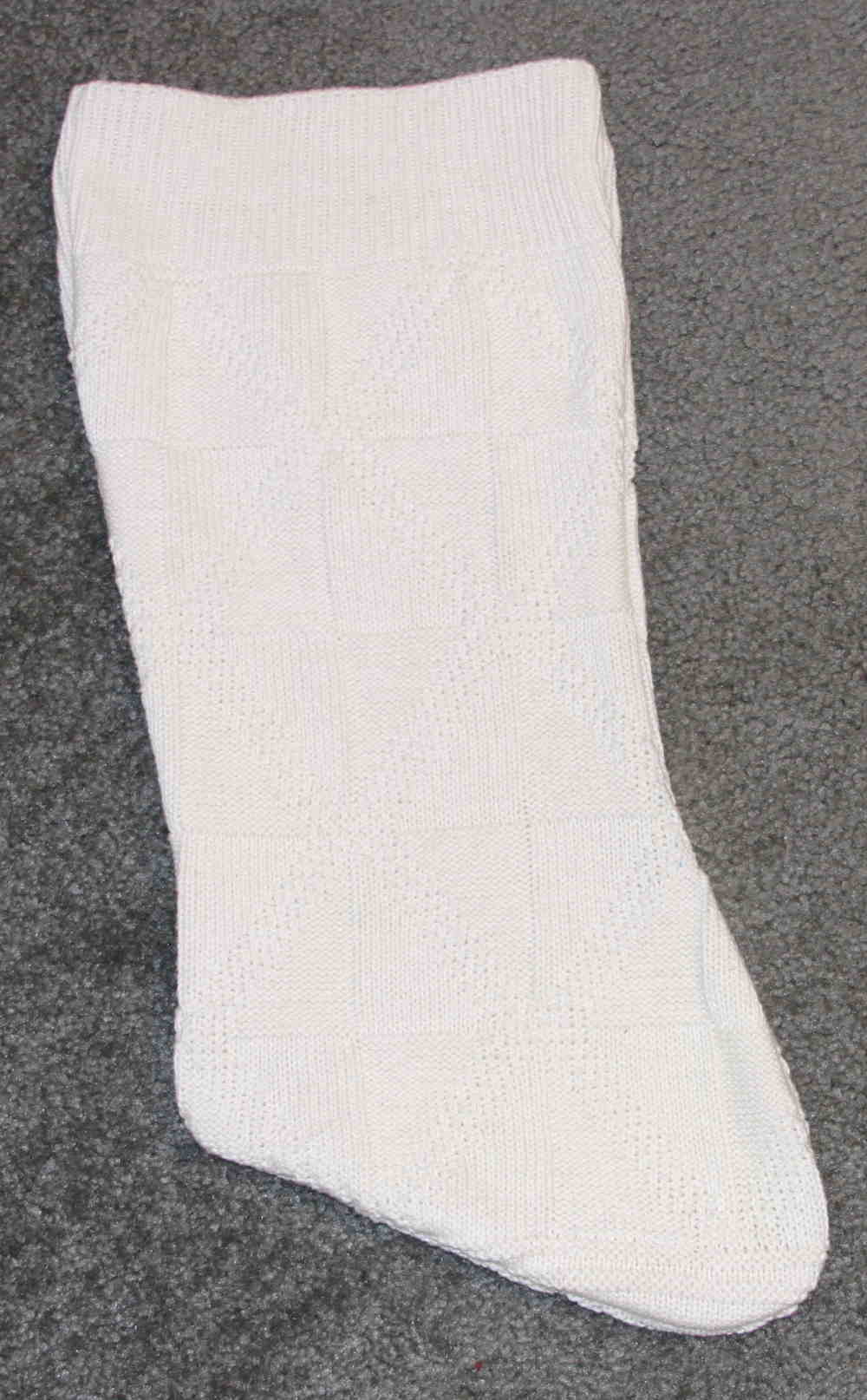 Sweater Stocking after cutting