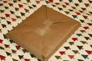 Gift Wrap Step 3