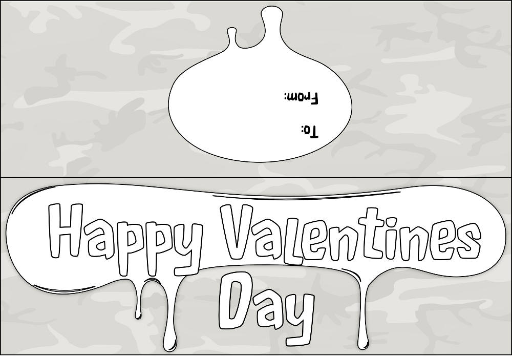 Color Your Own Printable Valentine's Day Goody Bag Toppers » Thrifty ...