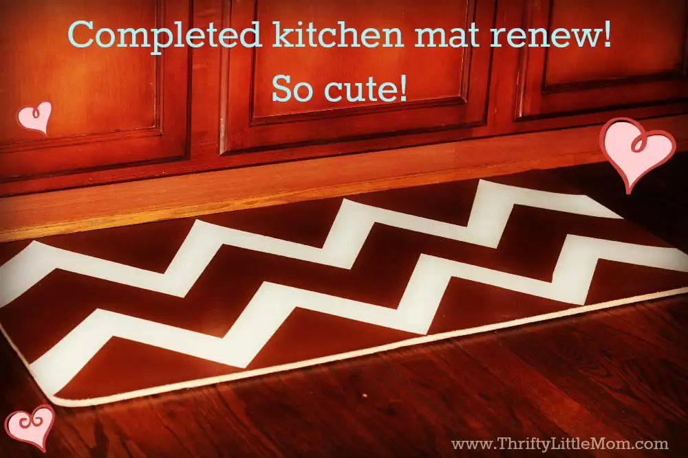Finished kitchen mat renew