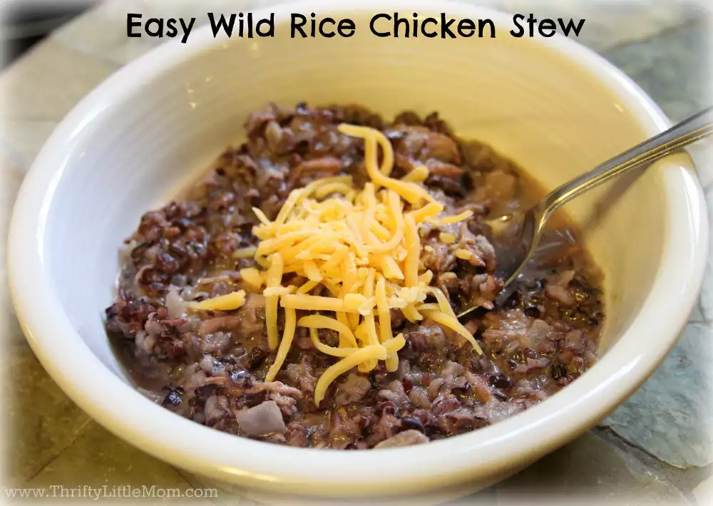 Easy Wild Rice Chicken Stew