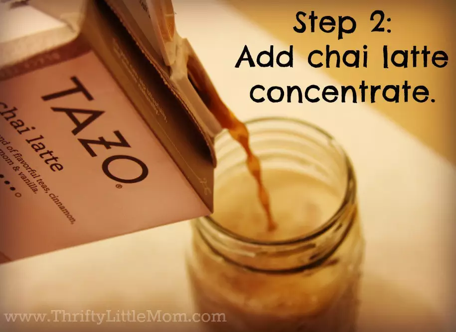 Make your own chai tea latte- concentrate