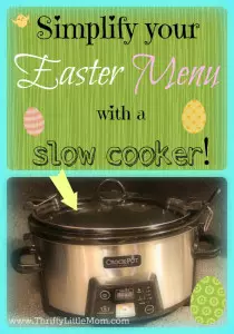 Easter Menu Slow Cooker