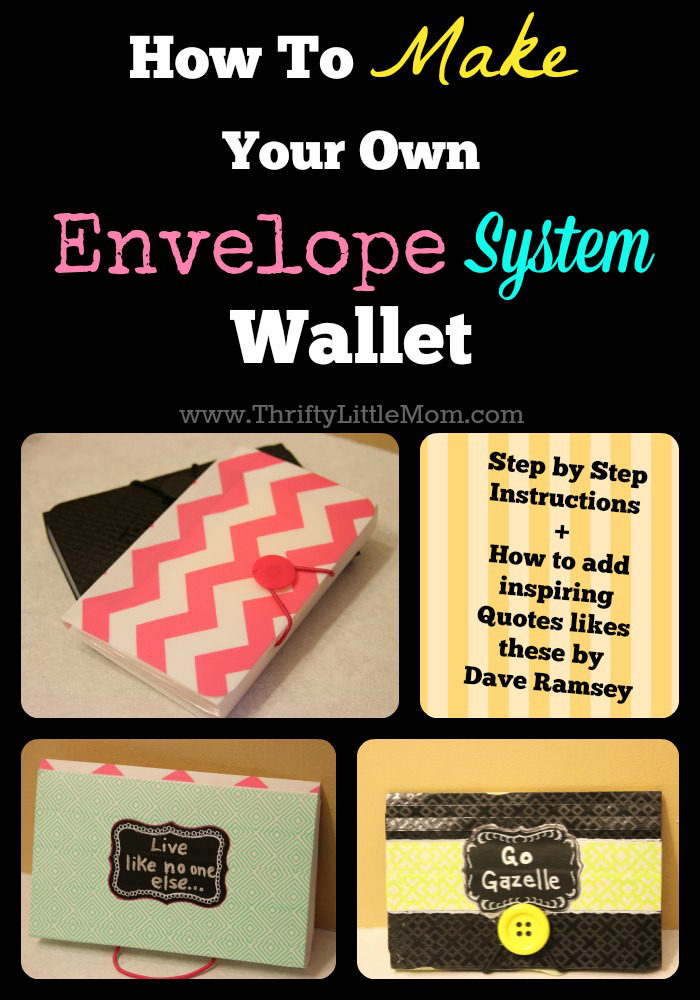 How To Make Your Own Envelope System Wallet