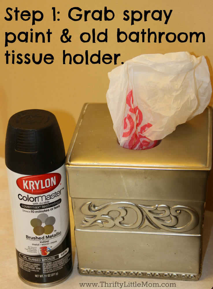 Store & Dispense Your Plastic Bags With A Tissue Bag