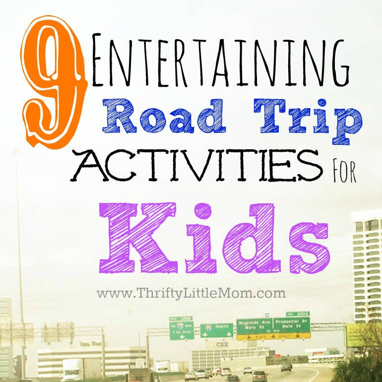 9 Entertaining Road Trip Activities for Kids