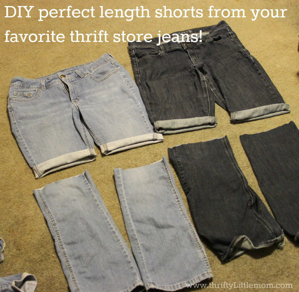 DIY Perfect Length Summer Shorts » Thrifty Little Mom