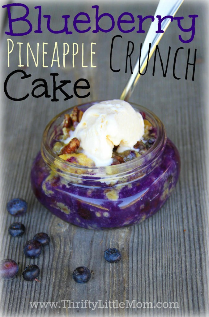 Blueberry Pineapple Crunch Cake Pin