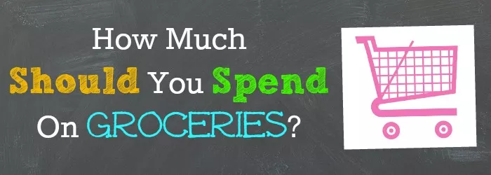 How much should you spend on groceries 1