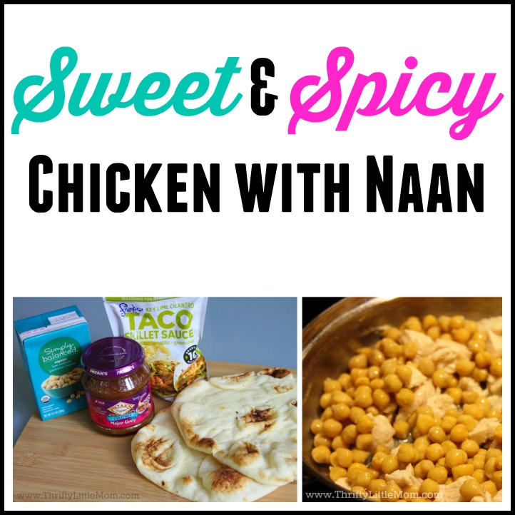 Sweet and Spicy Chicken With Naan