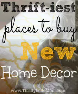 A list of the thrift-iest places in your town to re-deocrate your home in style and comfort! Save big and do more with your money.