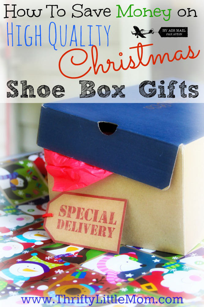 How To Save Money on Christmas Shoe Box Gifts