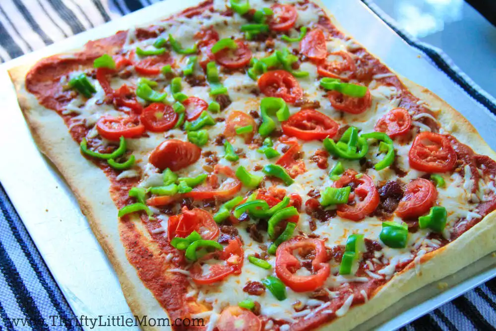 Easy Homemade Pizza Recipe 5