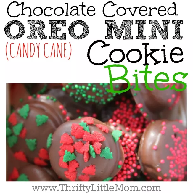 Chocolate Covered OREO Mini Cookie Bites
