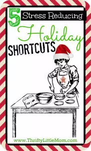 5 Stress Reducing Holiday Shortcuts to help you survive and thrive this Holiday season. From gifts, to hosting, to party outfits, we've got you covered!