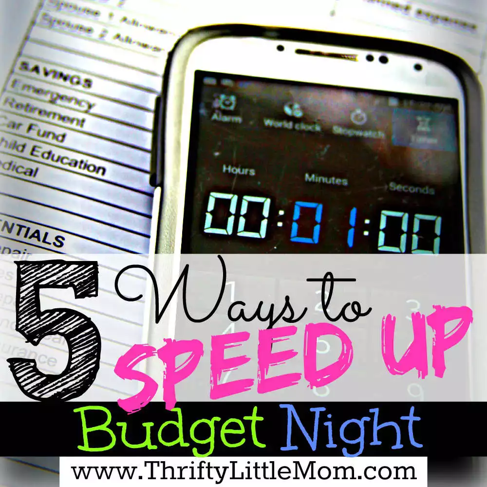 5 Ways to Speed Up Budget Night