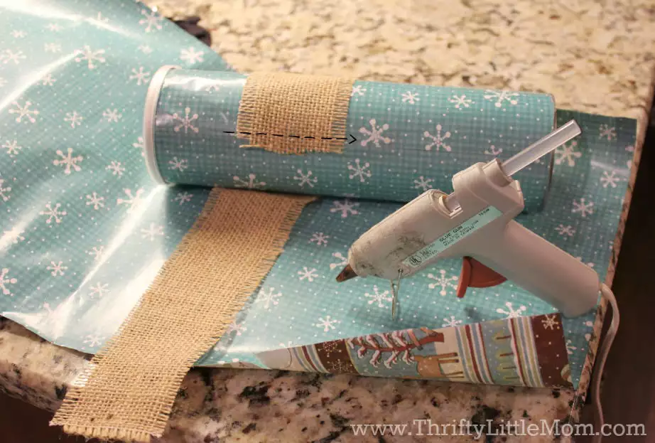 How To Wrap Gifts Like a Pro with Burlap Ribbon