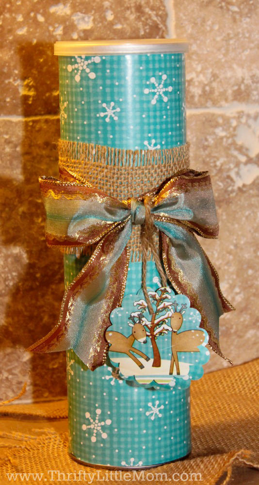 How to Wrap Gifts Like a Pro Using Upcycled Cylinder Containers