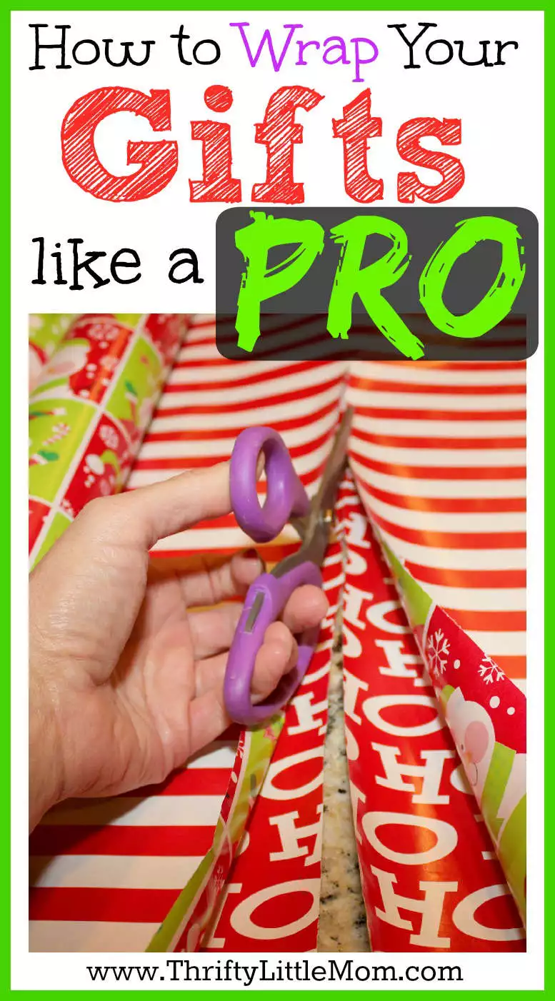 How to Wrap Gifts Like a Pro and avoid busting your budget. See picture tutorials, tips and tricks for making your gifts look amazing this year!