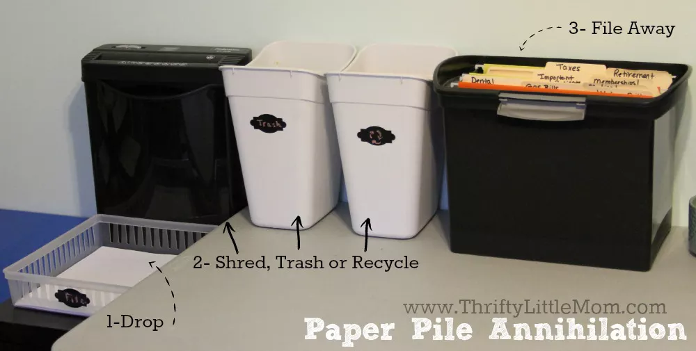 Paper Pile Annihilation System
