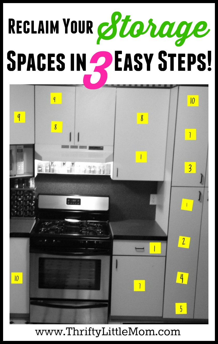 Reclaiming Your Storage Space in 3 Simple Steps » Thrifty Little Mom