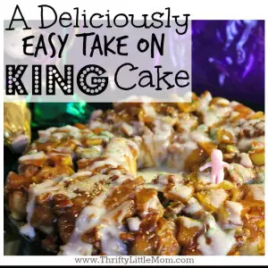 A Deliciously Easy Take on King Cake. Try this recipe with your family!