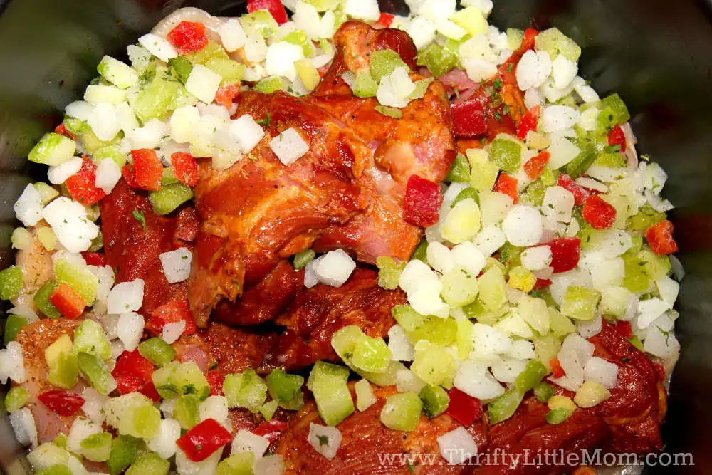 Really Easy Slow Cooker Chicken Jambalaya Cooking