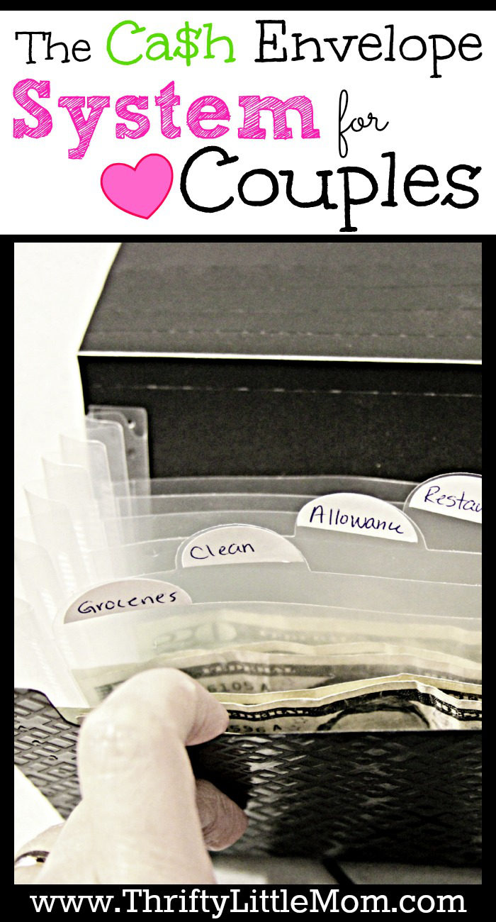 The Cash Envelope System for couples. 2 can budget this way!