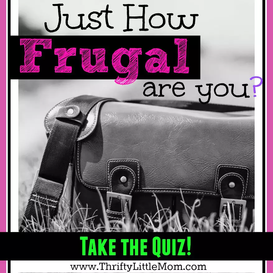 The Just How Frugal Are You Quiz
