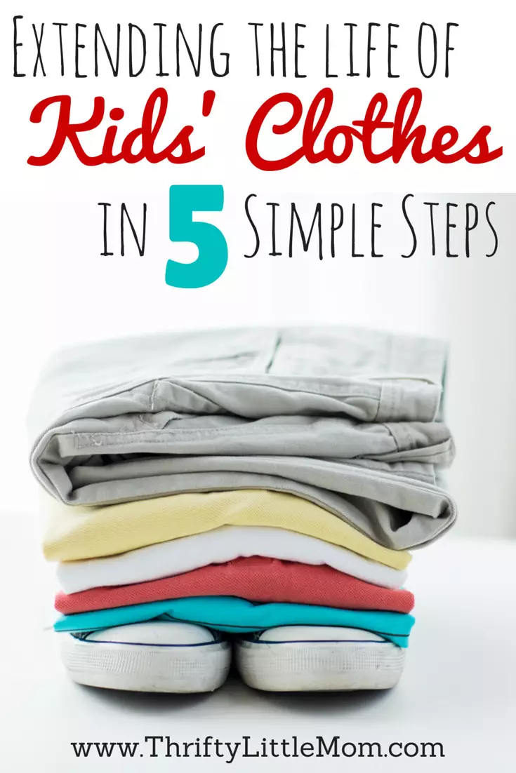 Extending the life of kids clothes in 5 simple steps