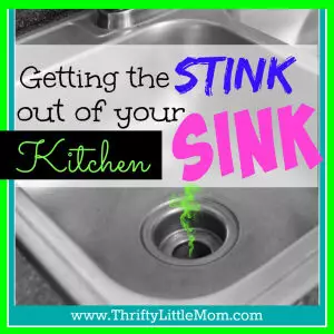 Getting the stink out of your kitchen sink the easy way
