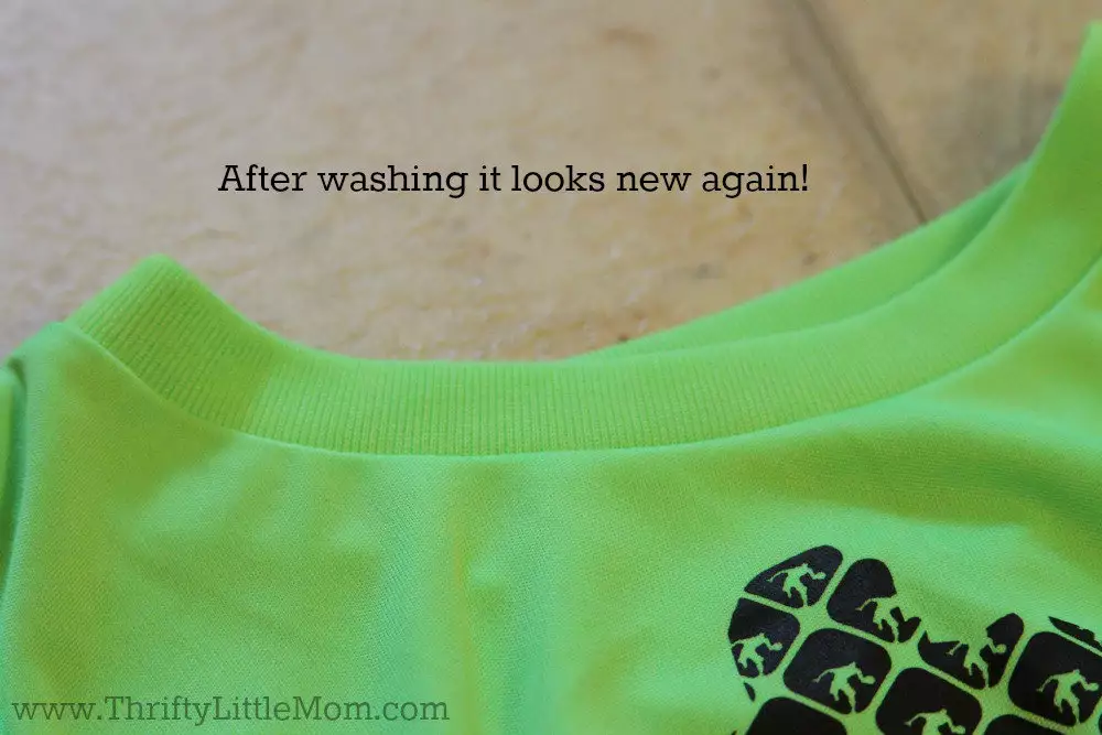 Stains gone after washing!