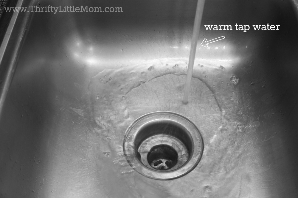 get the stink out of your sink water