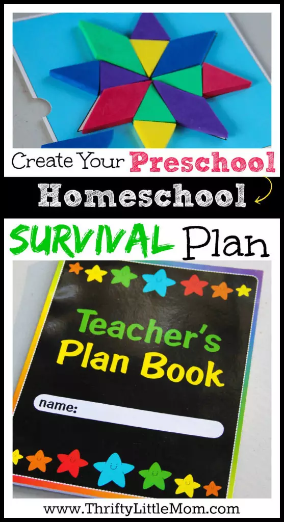 Create Your Preschool Homeschool Survival Plan