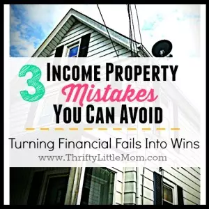 Income Property Mistakes You Can Avoid