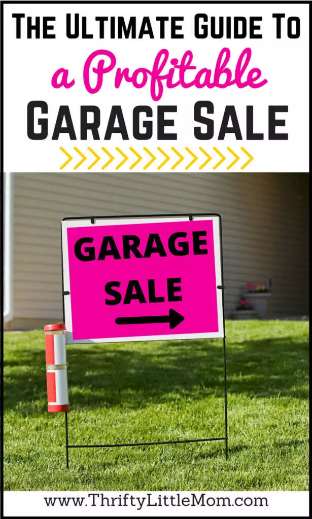The Ultimate Guide To a Profitable Garage Sale