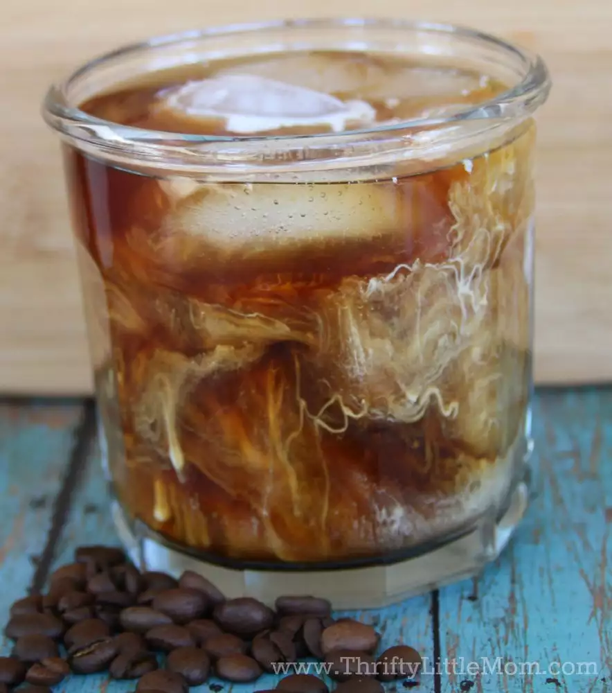 Iced Coffee With Creamer