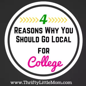 Reasons Why You Should Go Local For College